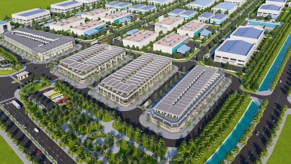 Phối cảnh Cụm công nghiệp Kim Bài